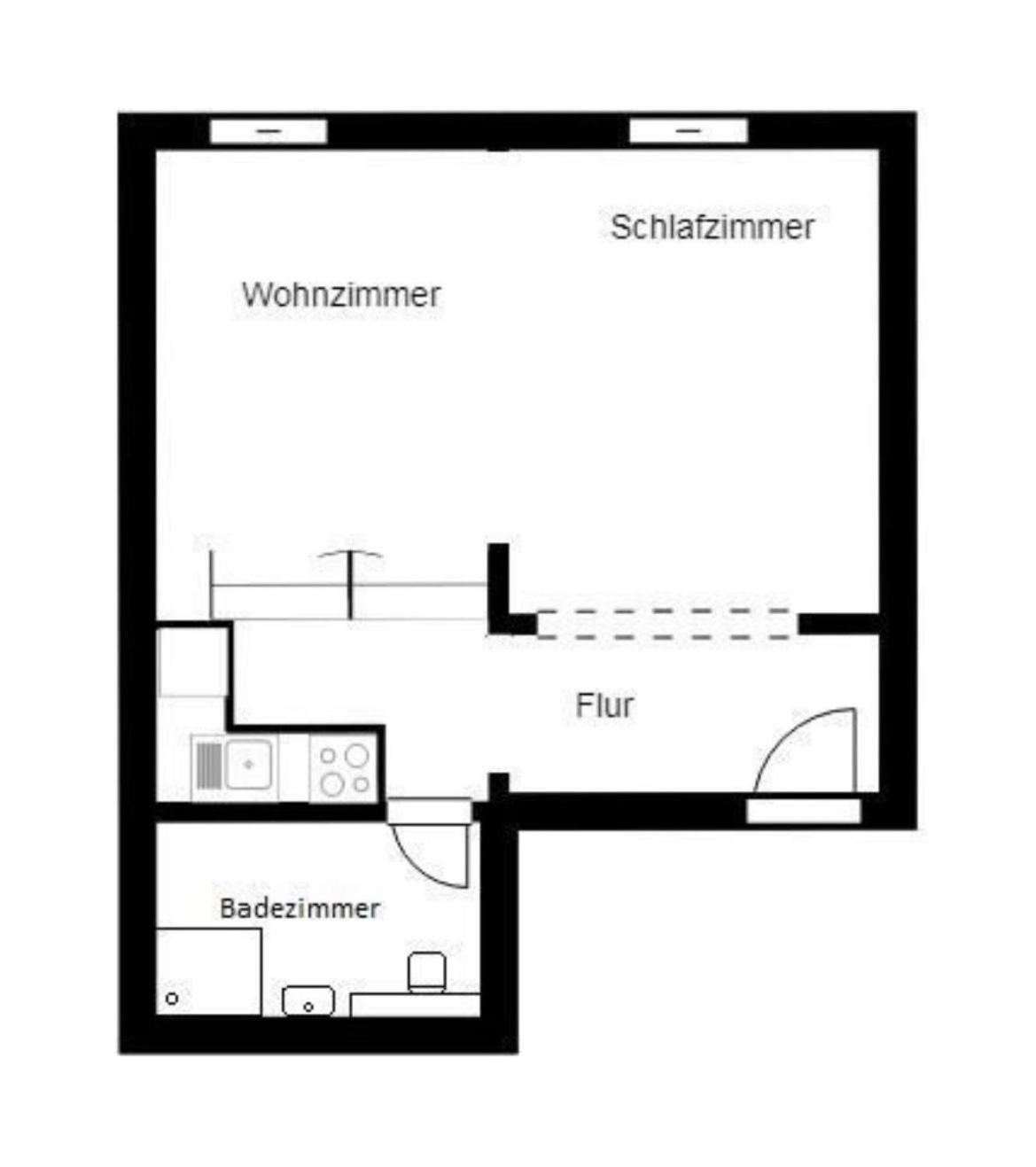 Apartment N50 Im Herzen Der Erfurter Altstadt 外观 照片